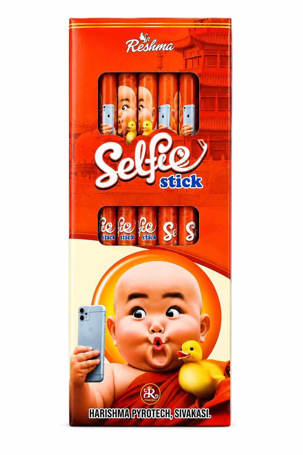 SELFIE STICK CANDLE (5 Pcs)