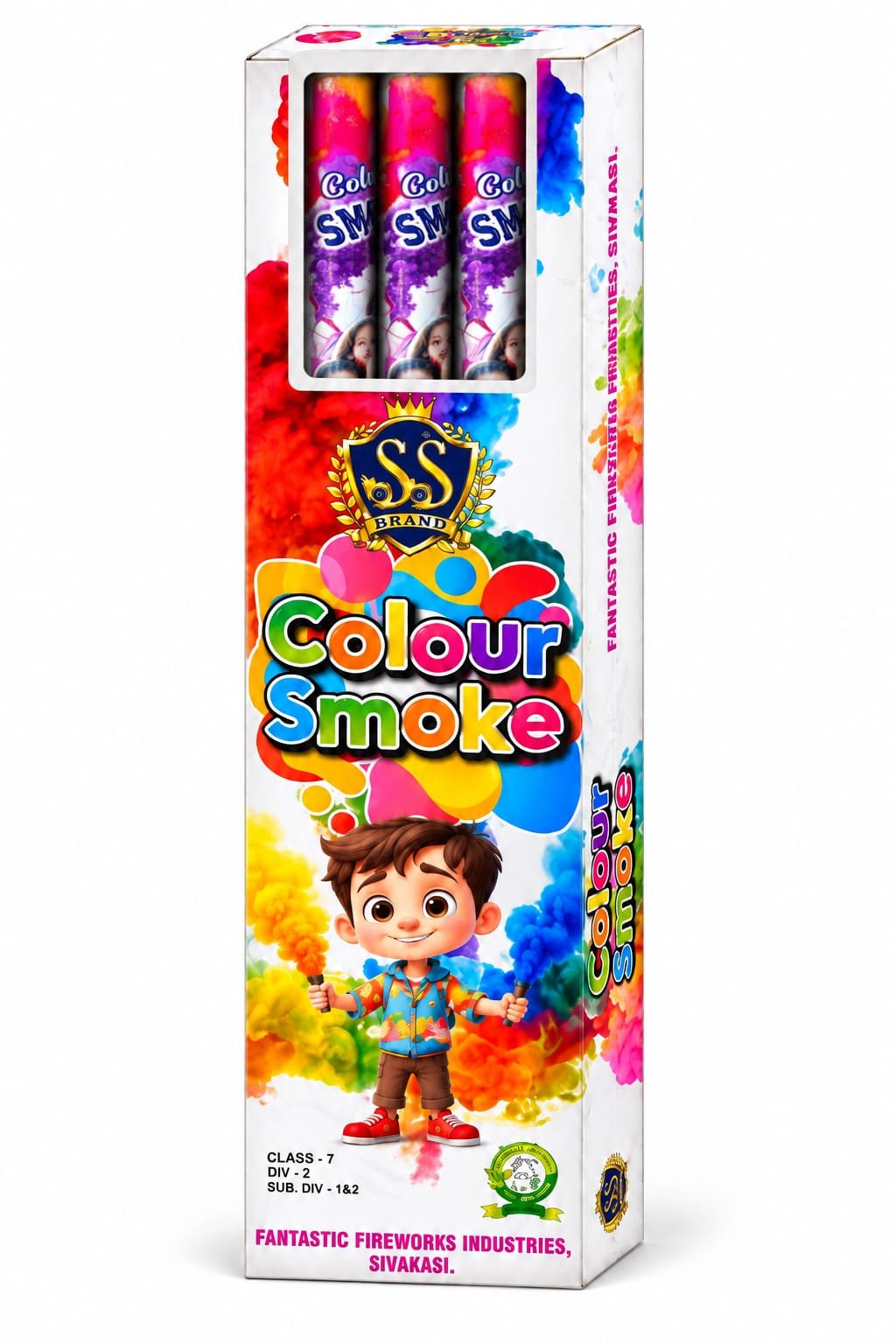 RAINBOW MULTICOLOR SPECIAL SMOKE (3 Pcs)