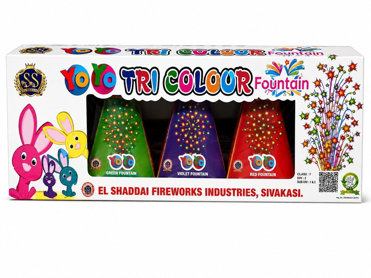 TRI COLOR POTS SPECIAL (5 Pcs)