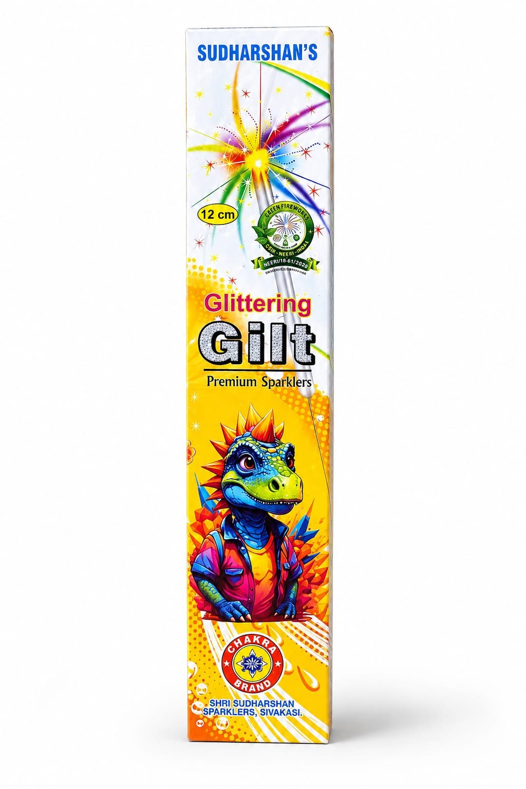 12 CM. COLOUR SPARKLERS