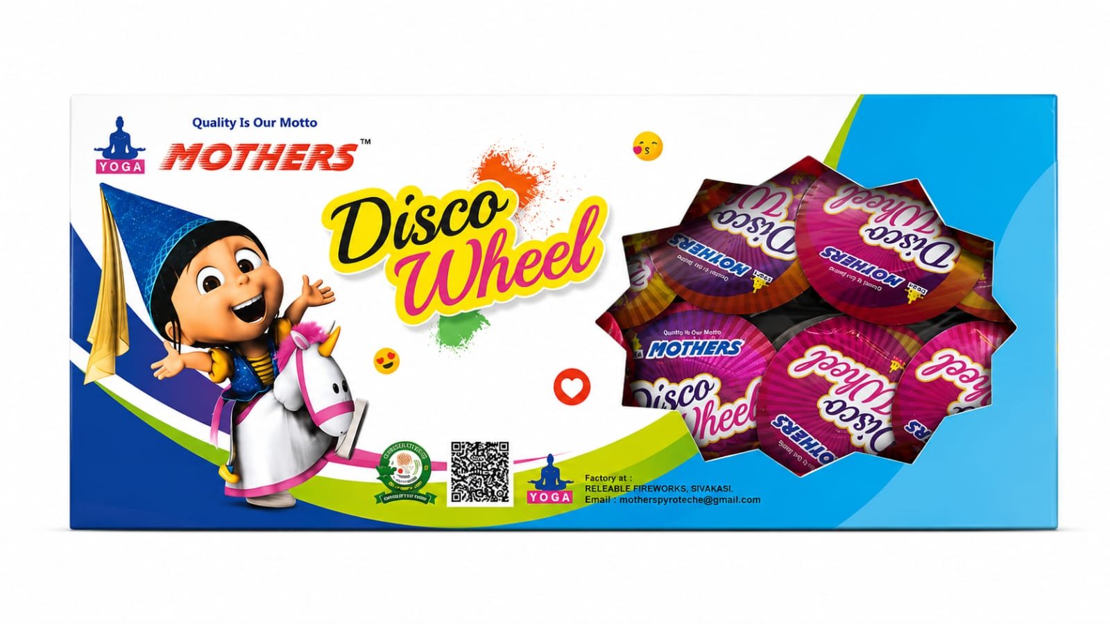 DISCO WHEEL (10 Pcs)