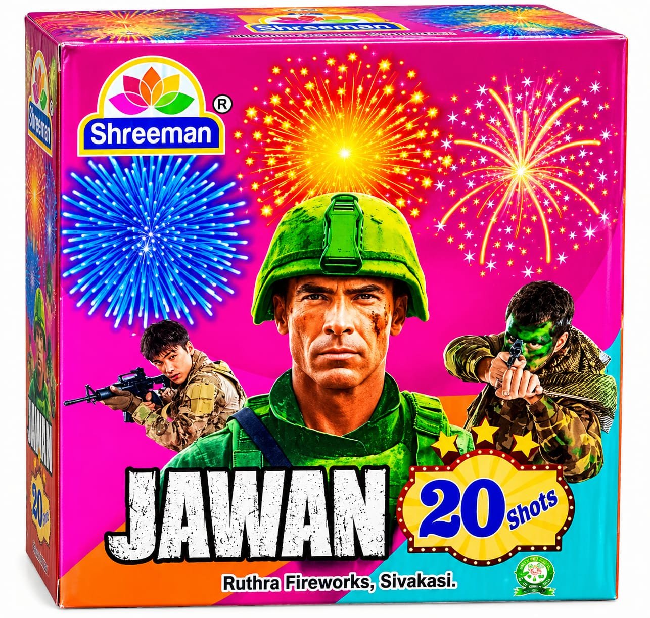 JAWAN (3 1/2" FANCY X 20 SHOTS)
