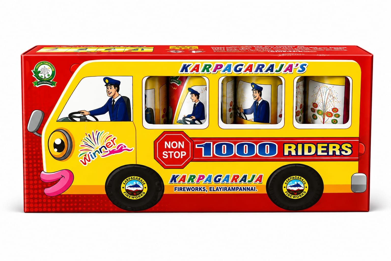 1000 RIDERS CRACKLING (5 Pcs)