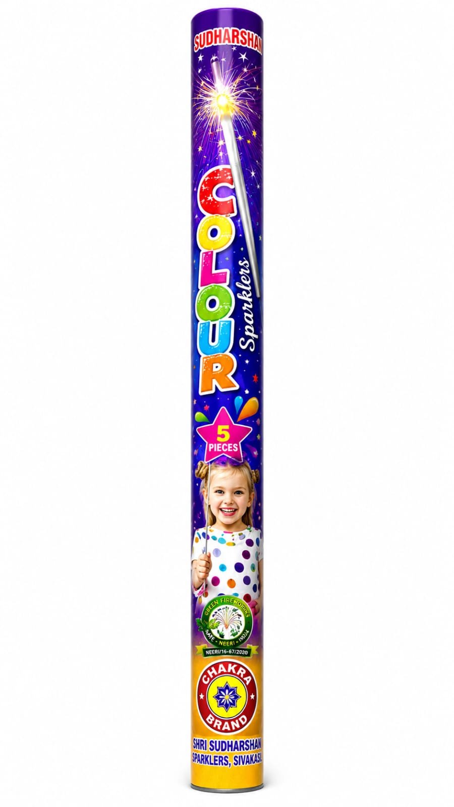 75 CM. COLOUR SPARKERLERS