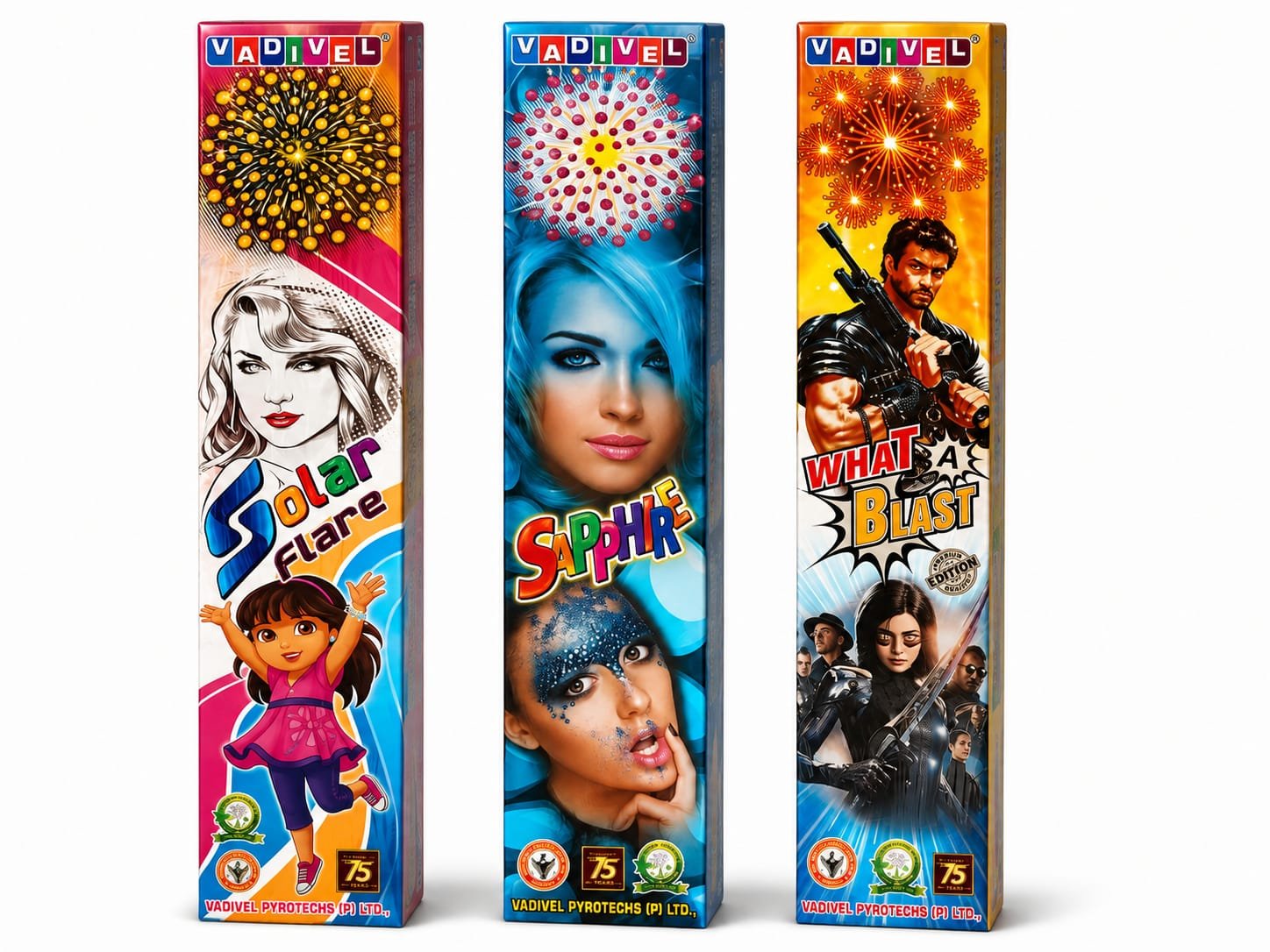 MEGA FANCY ROCKET (6 PCS) NEW