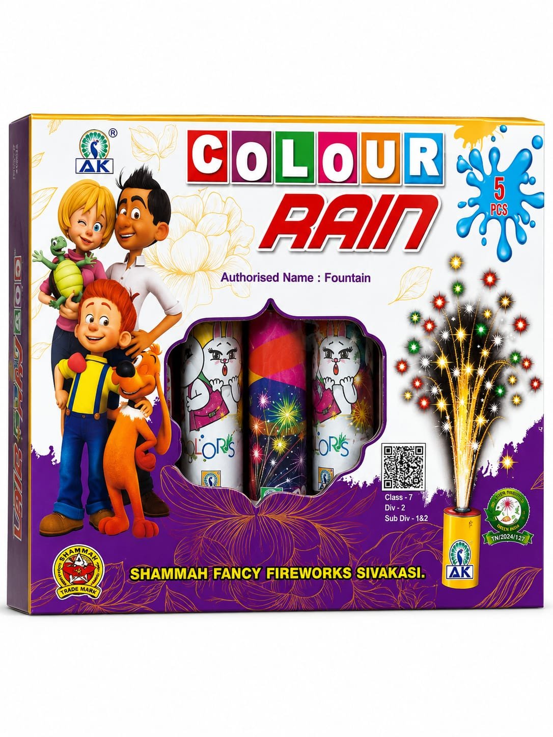 COLOR RAIN (5 Pcs)