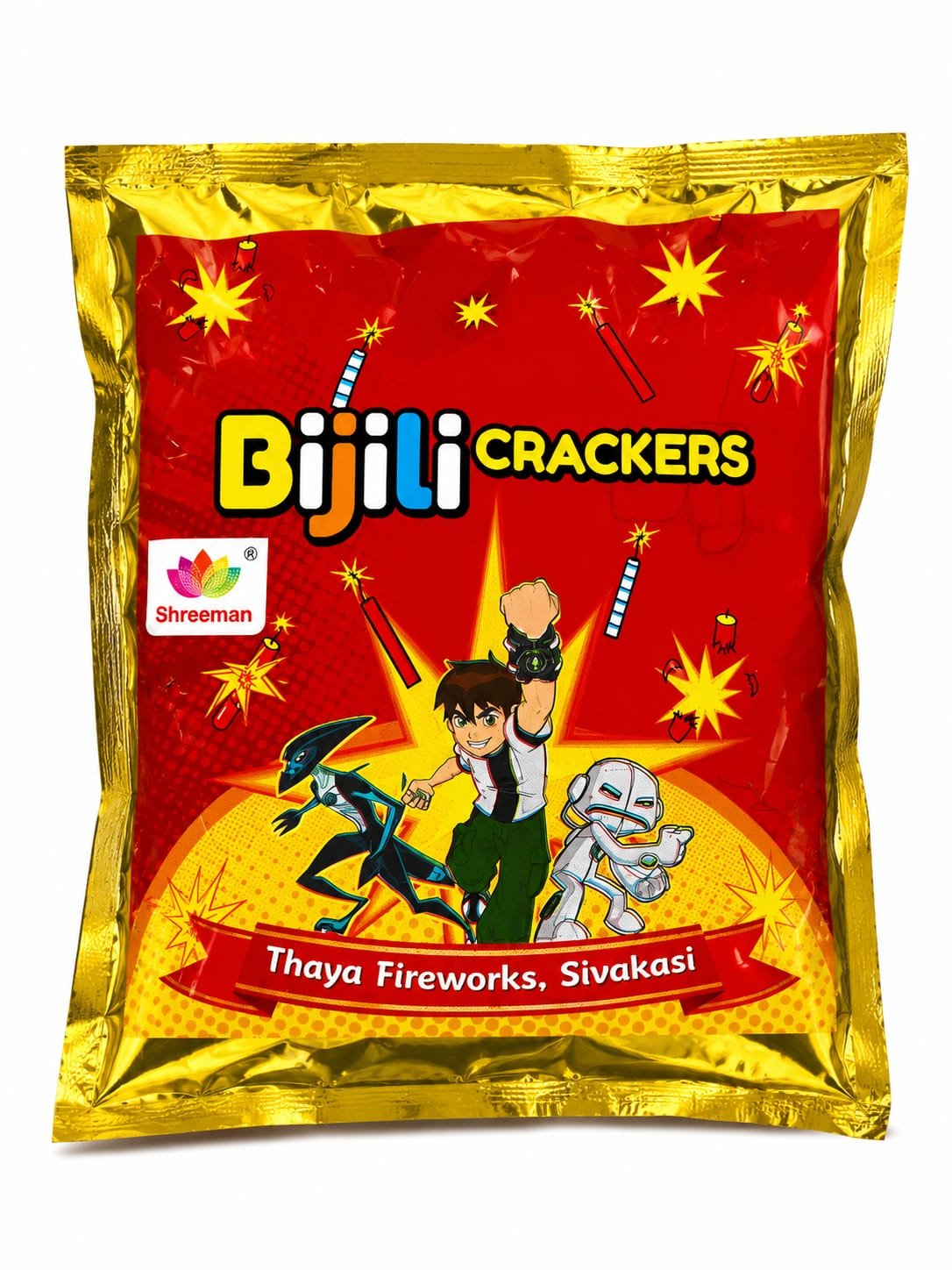 RED BIJILI CRACKERS (50 Pcs)