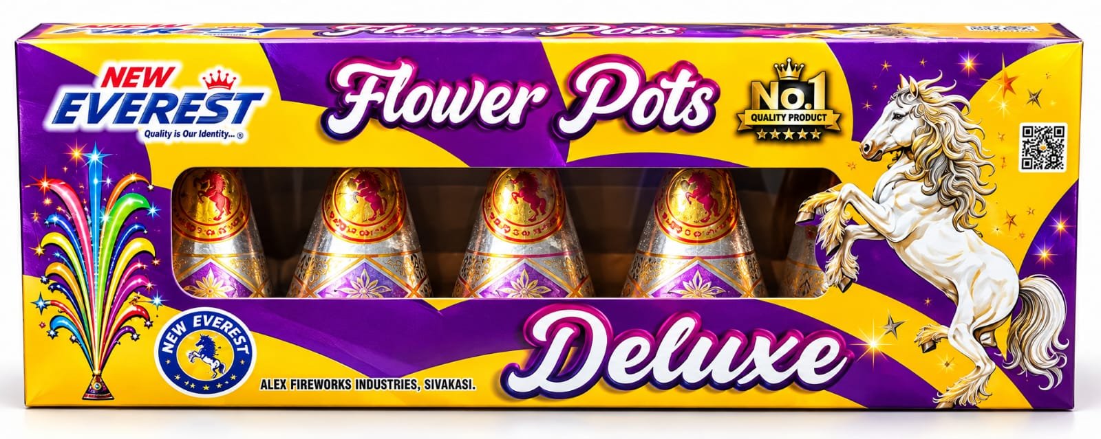 FLOWER POTS DELUXE (5 Pcs)