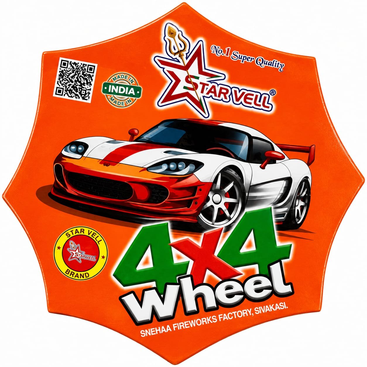 4 X 4 WHEEL (5 Pcs)
