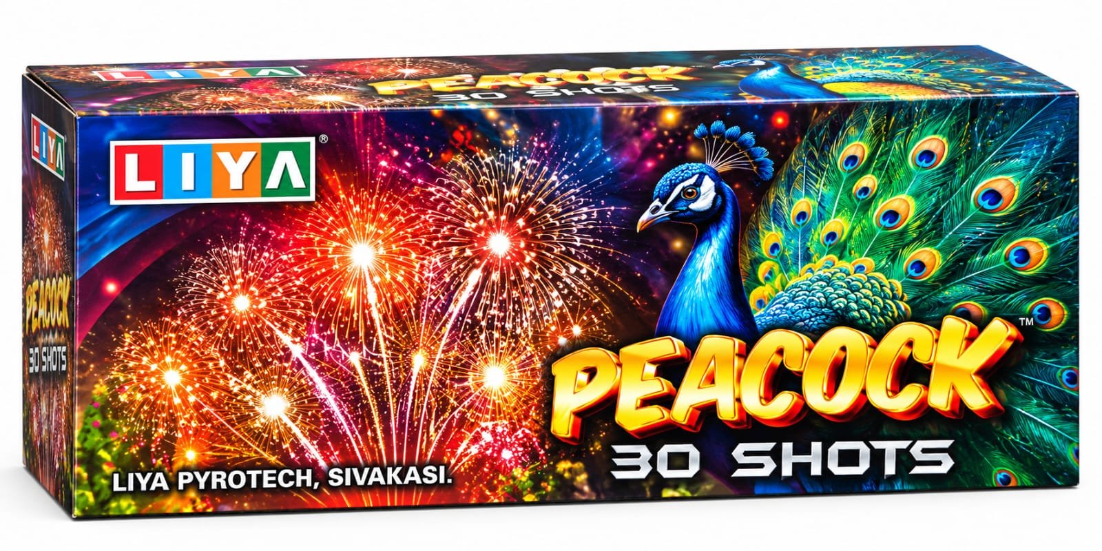 30 SHOTS PEACOCK