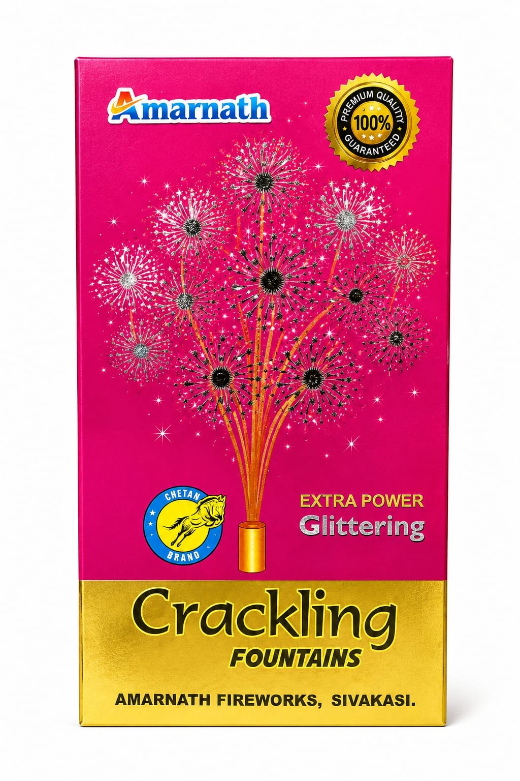 CRACKLING FOUNTAINS (3 Pcs)