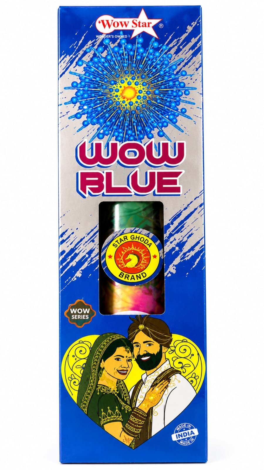4" WOW BLUE
