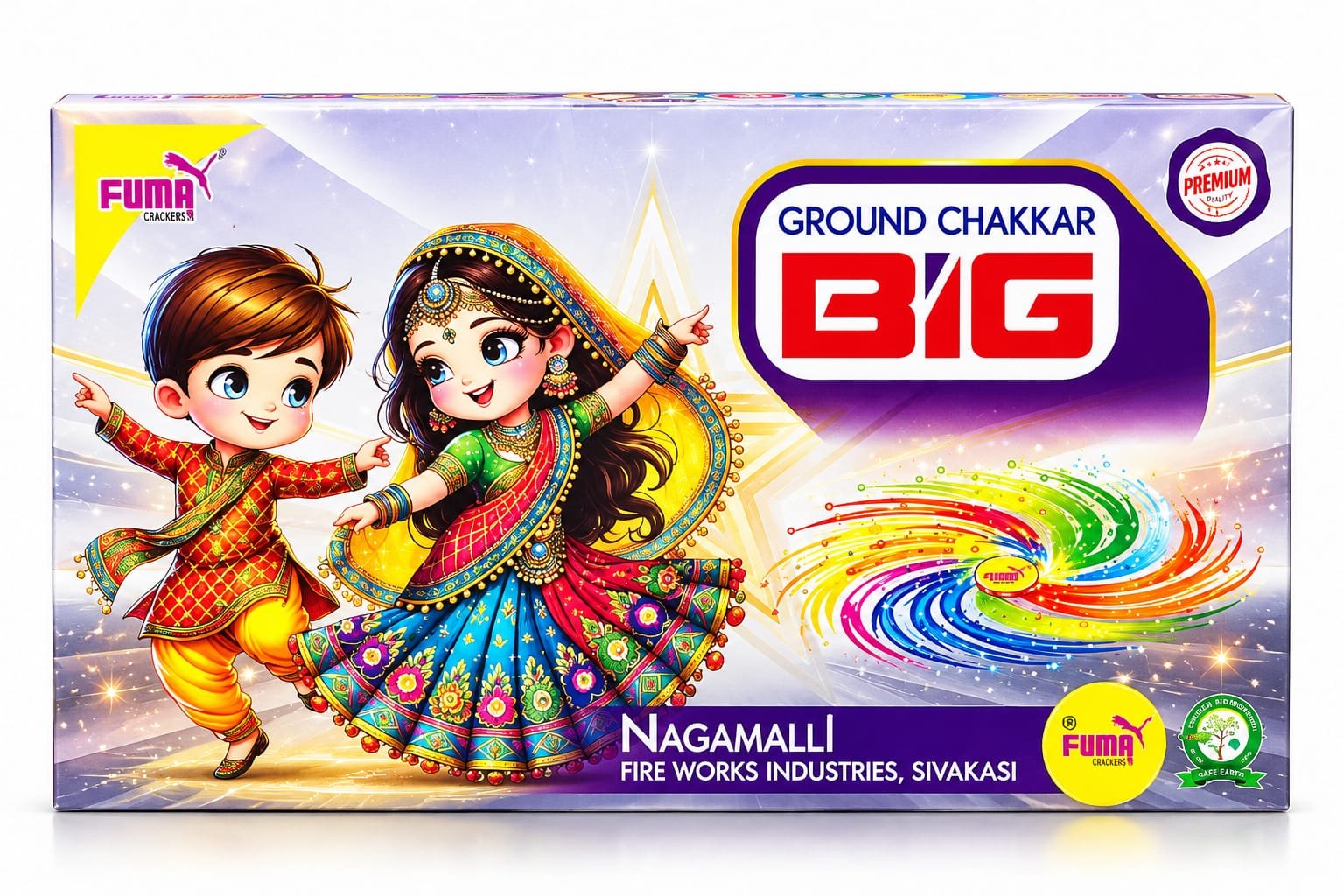 GROUND CHAKKAR BIG (25 Pcs)