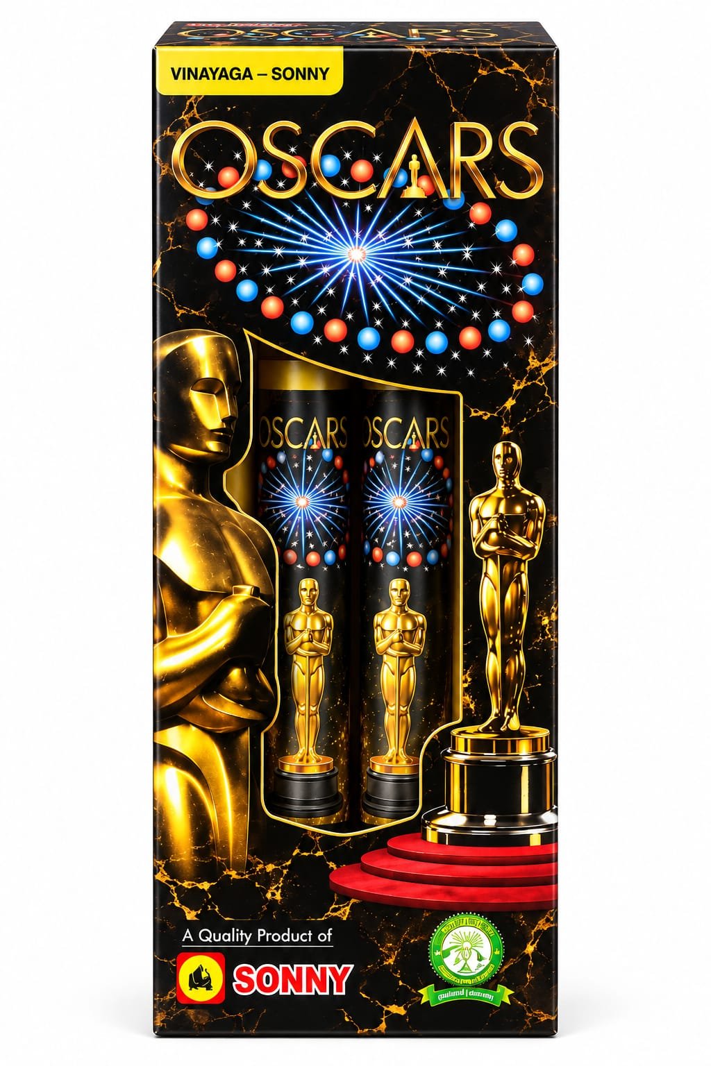 5" FANCY DOUBLE OSCAR 2 Pcs (SONY F/W)